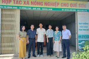 HTX Quế Sơn: Mô hình nông nghiệp công nghệ cao đổi mới cuộc sống nông thôn