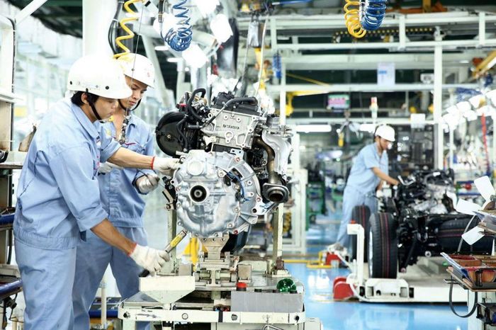 Sản xuất các ngành công nghiệp trọng điểm tăng cao