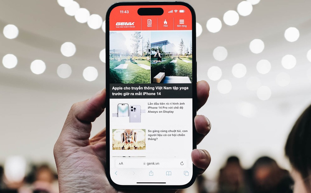 Cận cảnh iPhone 14 Pro: Thiết kế Dynamic Island, màu tím mới, bỏ khay SIM, giá không đổi