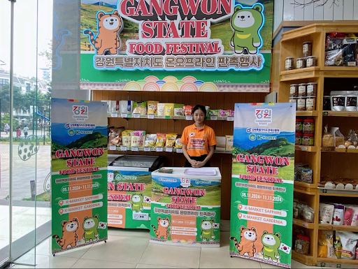  K-Market tự hào tổ chức thành công chương trình tuần lễ ẩm thực thực “Gangwon State food festival” 