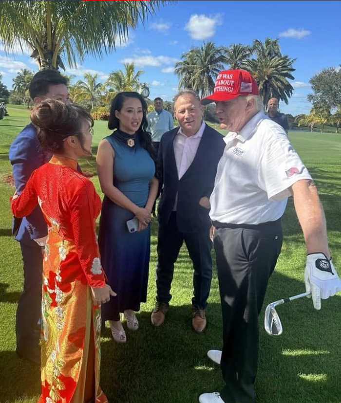 Nữ tỷ phú Nguyễn Thị Phương Thảo gặp Tổng thống Donald Trump